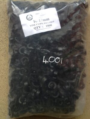Poly vine clips 16mm
