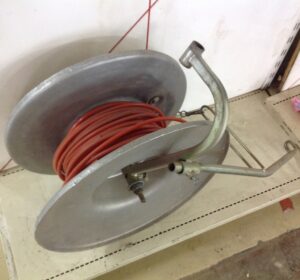 Hose reel for air
