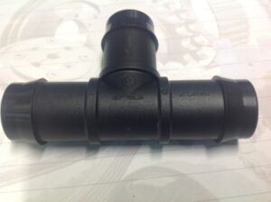 Tee 25mm barbed