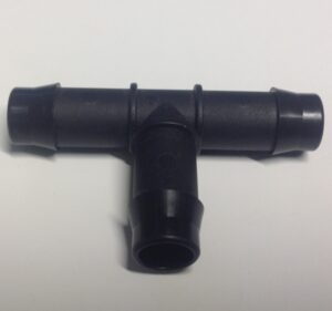 Tee 13mm barbed