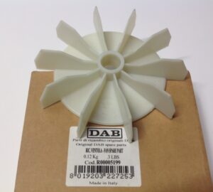 Dab motor fan