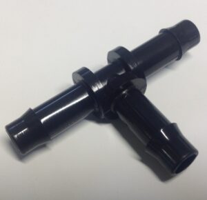 Tee 10mm barbed