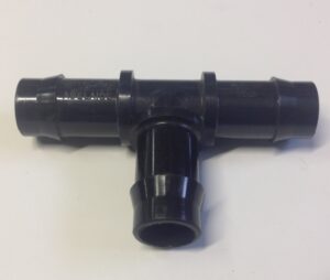 Tee 16mm barbed