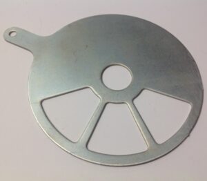 Spreader Flow Adjustment Disc
