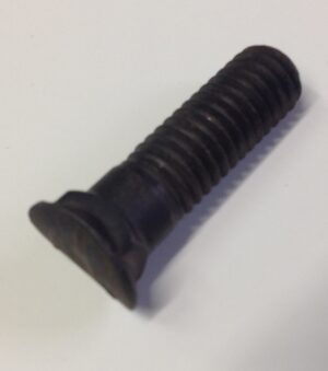 Plough bolt oval head
