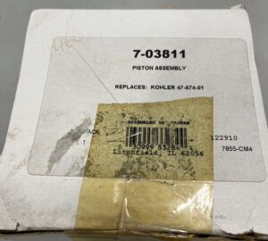 Kohler piston assy