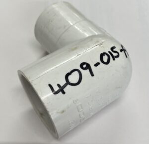 PVC elbow 40mm male female