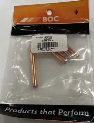 BOC Collet for 17, 18, 26 TIG Torch Types - Pack of 5
