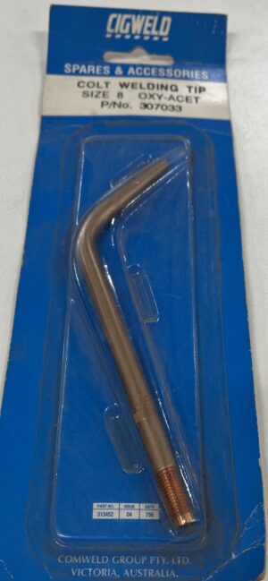 Cigweld colt welding tip size 8 OXY-ACET
