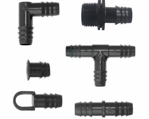 Drip irrigation fittings Israeli sizes