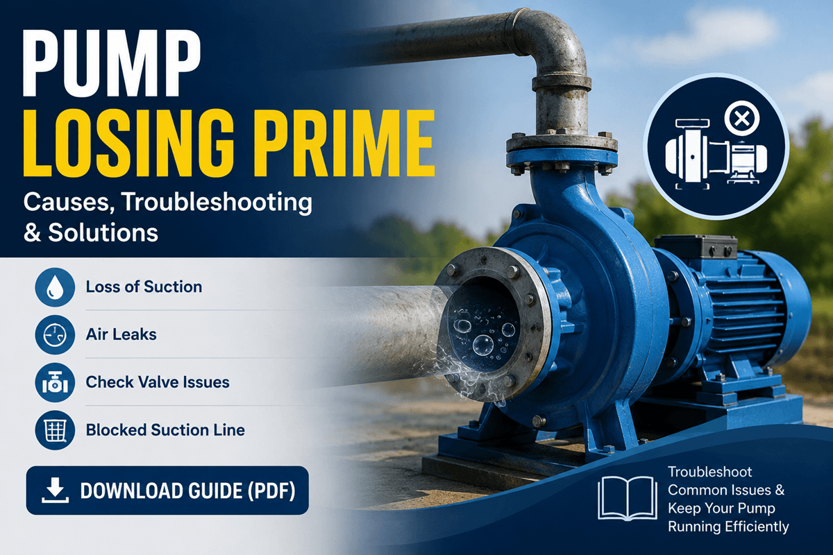 pump losing prime